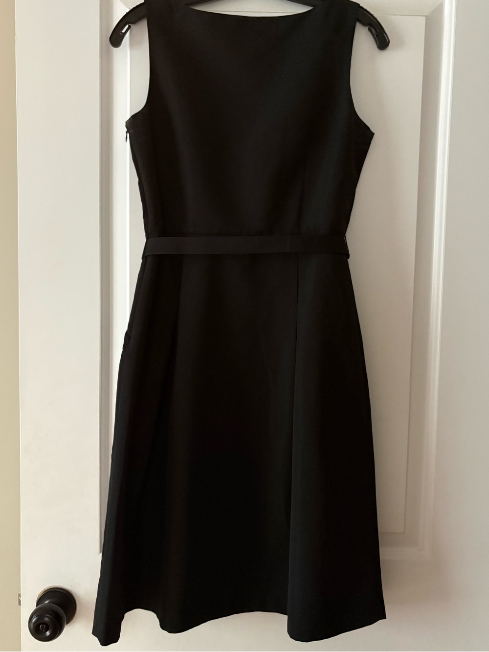 Merona Black Sleeveless Fit-and-Flare Dress